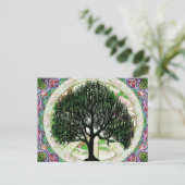 Carte Postale Arbre de la prospérité (Debout devant)