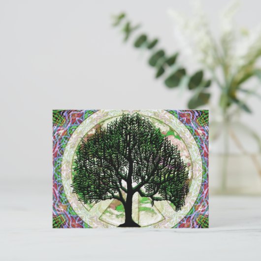 Carte Postale Arbre de la prospérité (Debout devant)