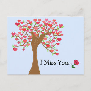 Carte Postale Arbre de l'amour