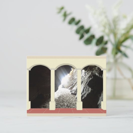 Carte Postale Arbre de lumière à travers l'Arche (Debout devant)