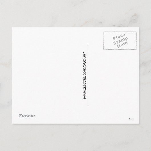 Carte postale - Arbre de Noël (Dos)