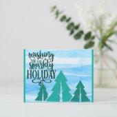 Carte Postale Arbre de Noël (Debout devant)