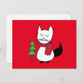 Carte Postale Arbre de Noël (Devant / Derrière)