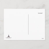 Carte postale Arbre de Noël (Dos)