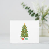 Carte Postale Arbre de Noël (Debout devant)