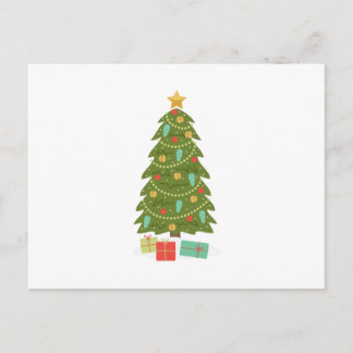 Carte Postale Arbre de Noël