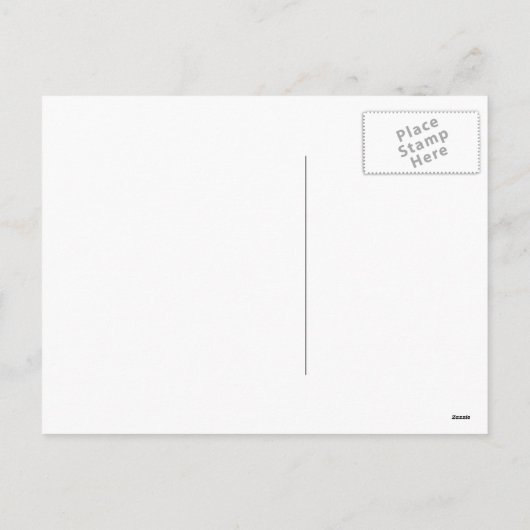 Carte postale Arbre de Noël Abstraite (Dos)