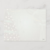 Carte postale Arbre de Noël et Rideau (Dos)