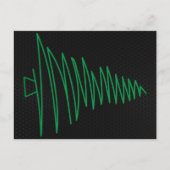 Carte postale Arbre de Noël Scribble (Devant)