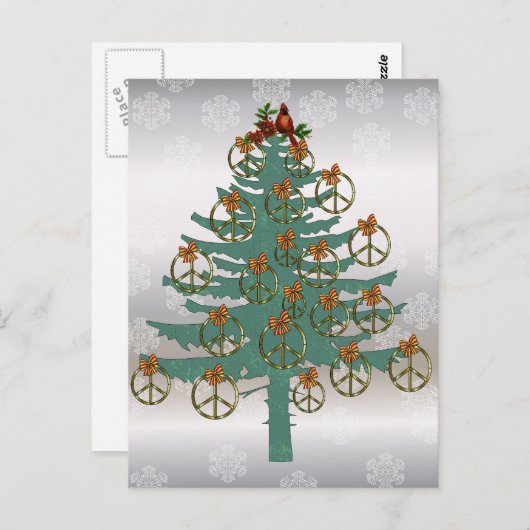 Carte Postale Arbre de paix (Devant / Derrière)