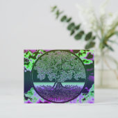 Carte Postale Arbre de pensées de vie (Debout devant)