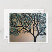 Carte Postale Arbre de sérénité (Devant / Derrière)