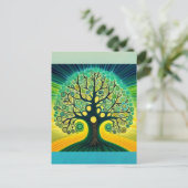 Carte postale Arbre de vie (Debout devant)