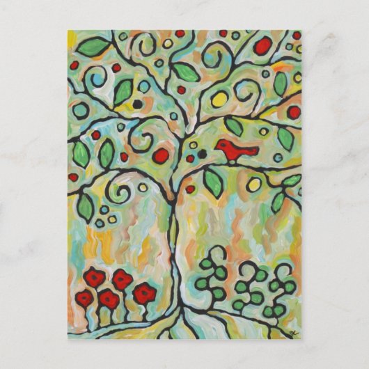 Carte Postale arbre de vie (Devant)