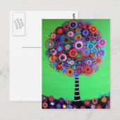 CARTE POSTALE ARBRE DE VIE (Devant / Derrière)