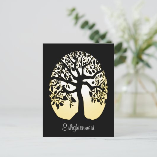 Carte postale Arbre de vie (Debout devant)