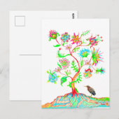 Carte Postale Arbre de vie (Devant / Derrière)