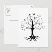 Carte Postale Arbre de vie (Devant / Derrière)