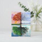 Carte Postale Arbre de vie (Debout devant)