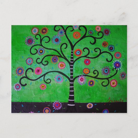 CARTE POSTALE ARBRE DE VIE (Devant)