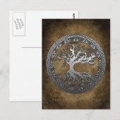 Carte Postale Arbre de vie (Devant / Derrière)