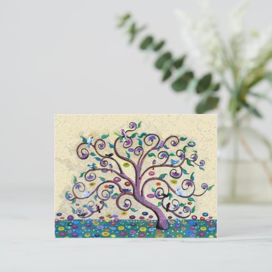 Carte Postale Arbre de vie (Debout devant)