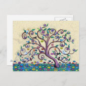 Carte Postale Arbre de vie (Devant / Derrière)
