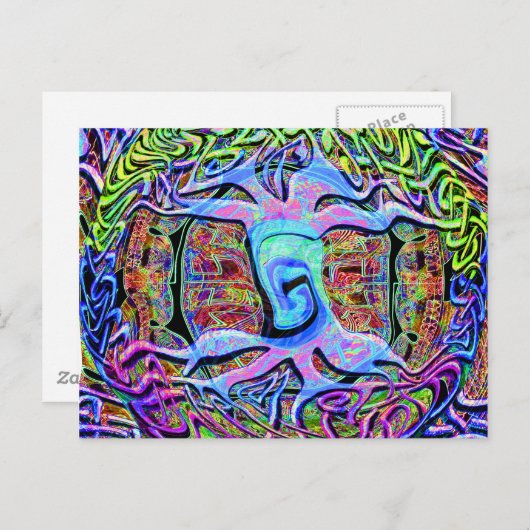 Carte Postale Arbre de vie (Devant / Derrière)