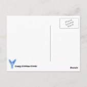 Carte Postale arbre de vie (Dos)