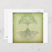 Carte Postale Arbre de vie (Devant / Derrière)