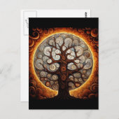 Carte postale Arbre de vie (Devant / Derrière)