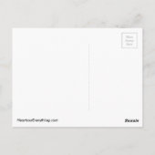 Carte Postale Arbre de vie arc-en-ciel (Dos)