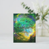 Carte Postale Arbre de vie bien-être (Debout devant)