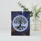 Carte Postale Arbre de vie étoile (Debout devant)