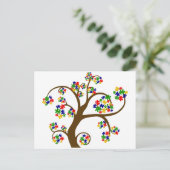 Carte Postale Arbre de vie étourdi (Debout devant)