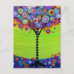 CARTE POSTALE ARBRE DE VIE PAR PRISARTS
