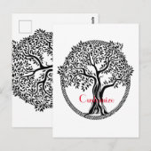Carte Postale Arbre de vie Thunder_Cove (Devant / Derrière)