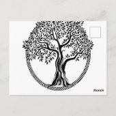 Carte Postale Arbre de vie Thunder_Cove (Dos)