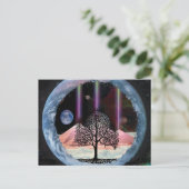 Carte Postale Arbre de vie Vérité intérieure (Debout devant)