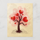 Carte Postale Arbre des coeurs (Devant)