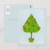 Carte postale Arbre des coeurs (Devant / Derrière)