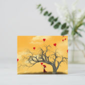 Carte Postale Arbre des coeurs brisés (Debout devant)