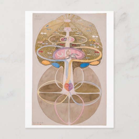 Carte Postale Arbre des connaissances no 1 | Hilma af Klint | (Devant)