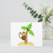 Carte Postale arbre d'escalade singe (Debout devant)