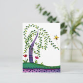 Carte Postale arbre d'été (Debout devant)