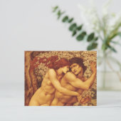 Carte Postale Arbre du pardon, Sir Edward Coley Burne-Jones (Debout devant)