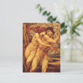 Carte Postale Arbre du pardon, Sir Edward Coley Burne-Jones (Debout devant)