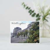 Carte Postale arbre du parlement de wellington (Debout devant)