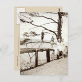 Carte Postale Arbre Du Passé (Devant / Derrière)