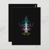 Carte postale Arbre électrique (Devant / Derrière)